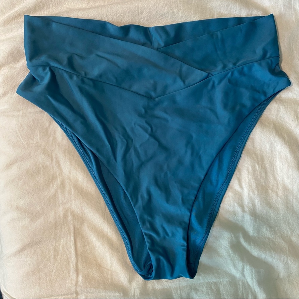 Aerie Blue High-Waisted Panties